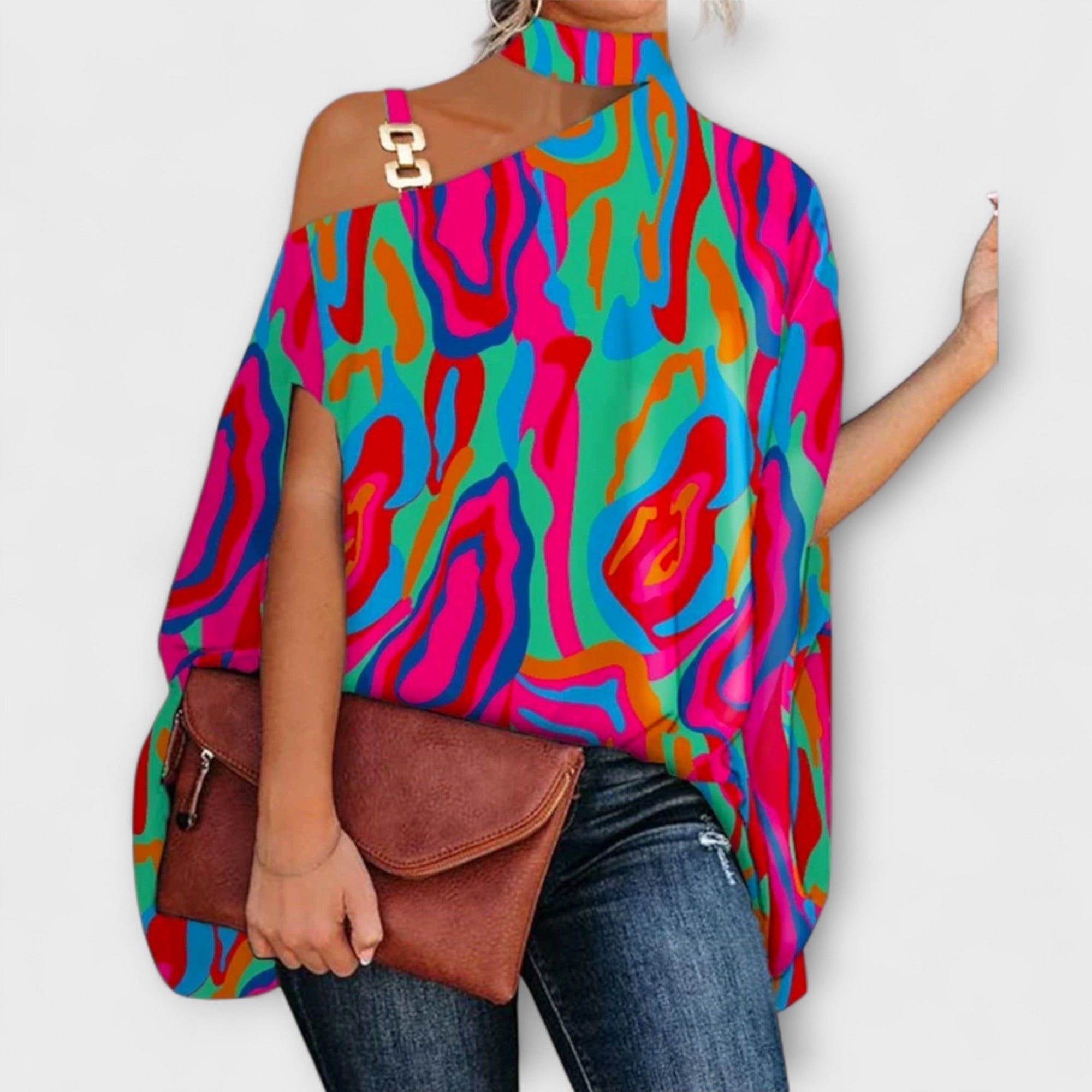 חולצה ללא כתפיים לנשים