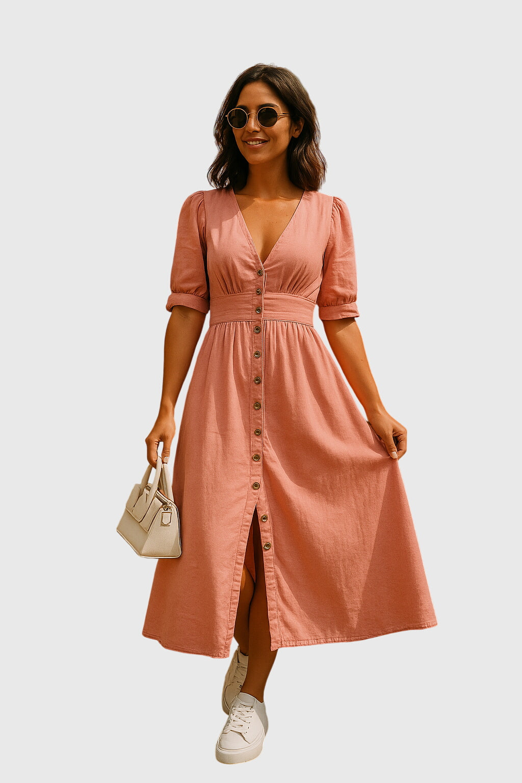 ג'קלין - שמלת ג'ינס אלגנטית