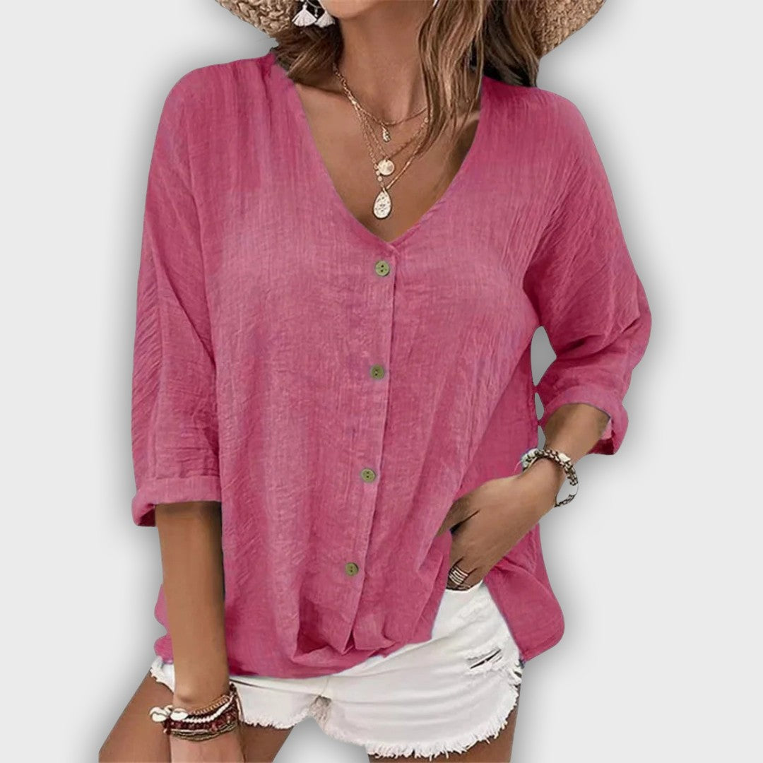 ורוניקה - חולצת יומית אלגנטית ונוחה לנשים