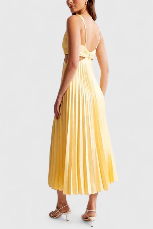 קרן - שמלה אלגנטית ללא שרוולים