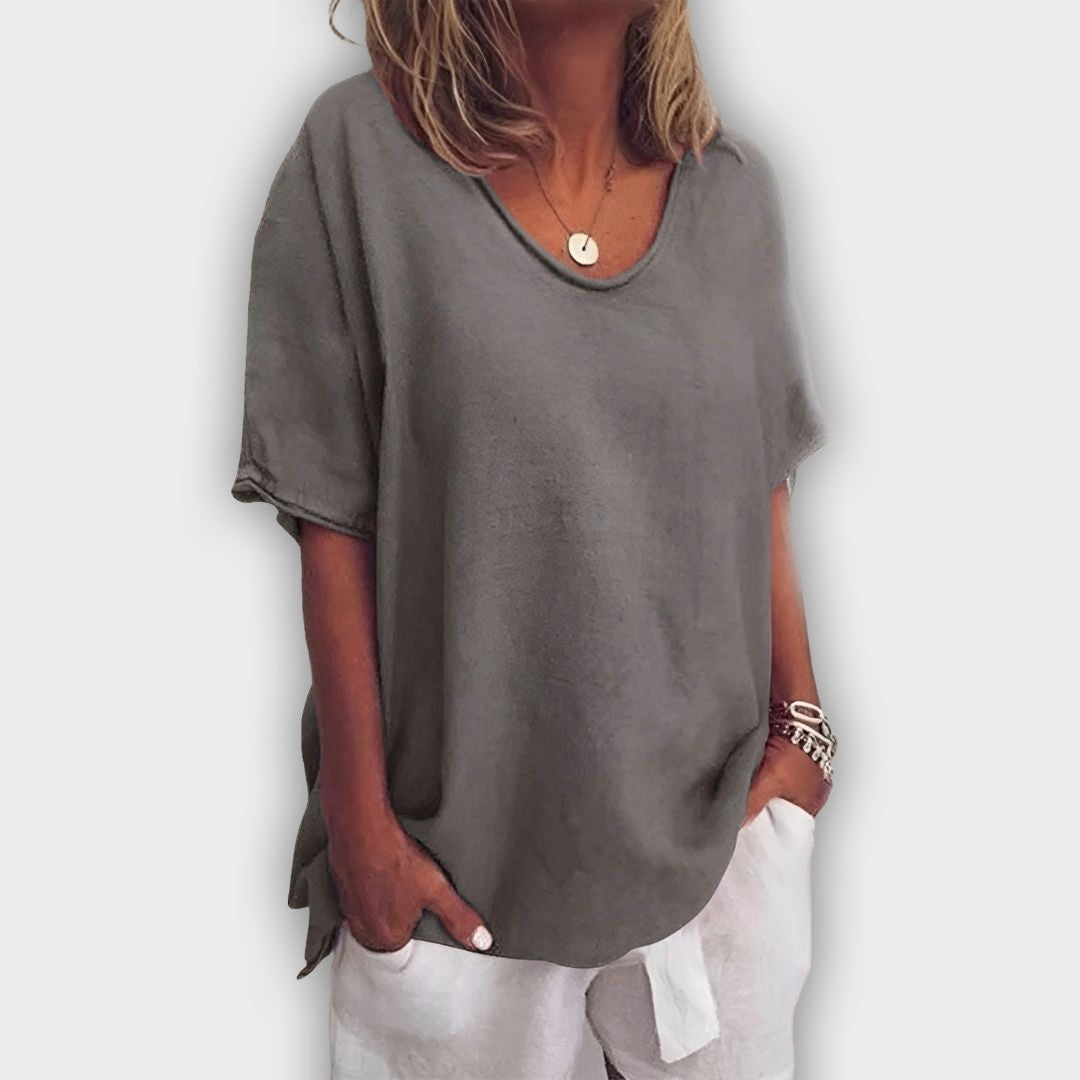 סאלי - חולצה נוחה לקיץ