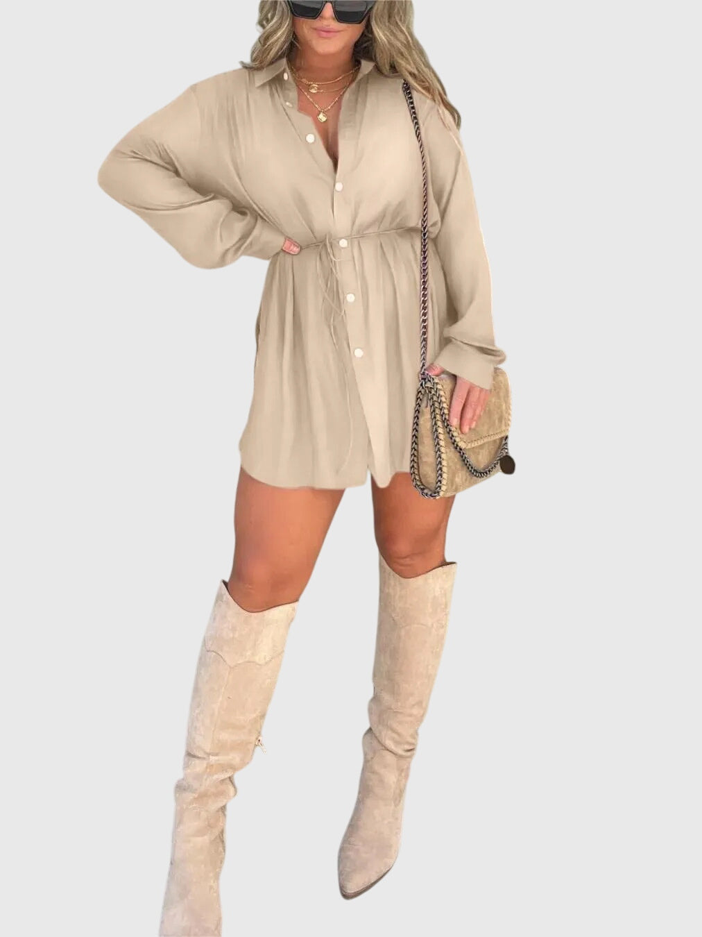 נובה - שמלת רומפר אלגנטית