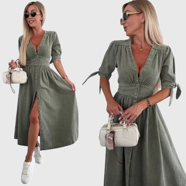 סופיה - שמלת דנים אלגנטית