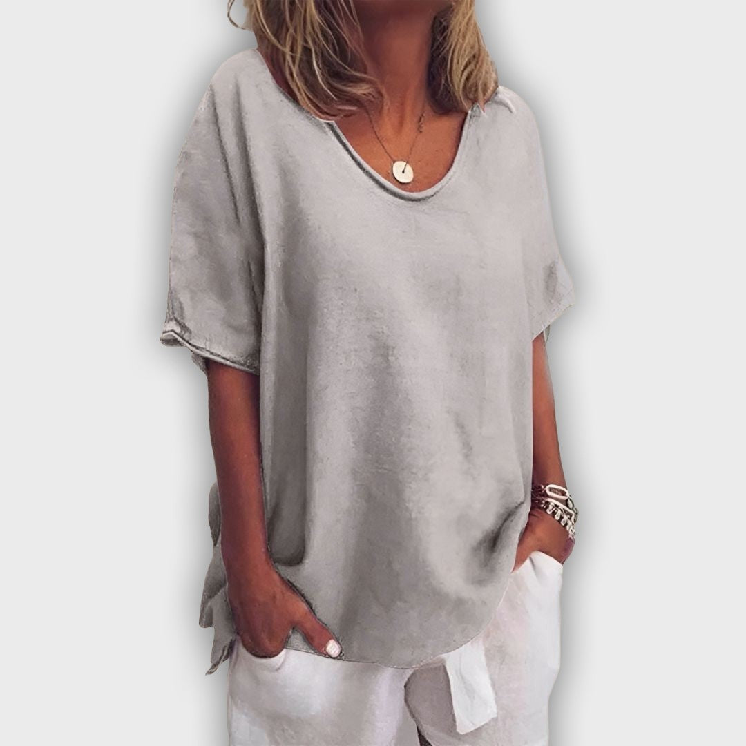 סאלי - חולצה נוחה לקיץ