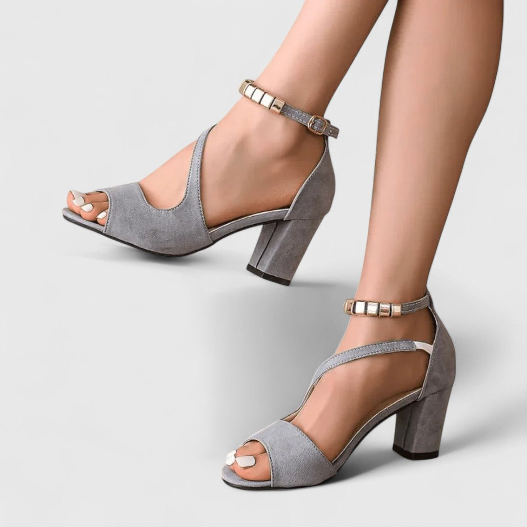 אלי - סנדלים אלגנטיים עם אצבעות חשופות לנשים