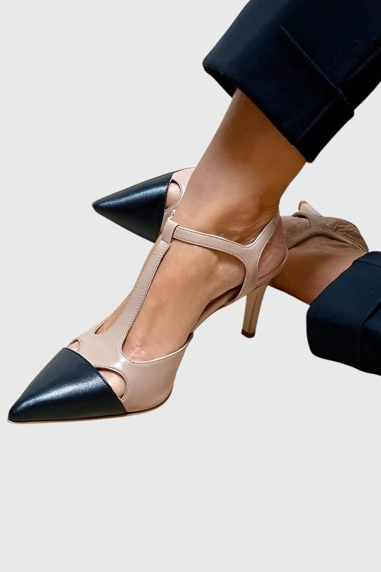 דפנה - נעלי שפיץ דו־גווניות