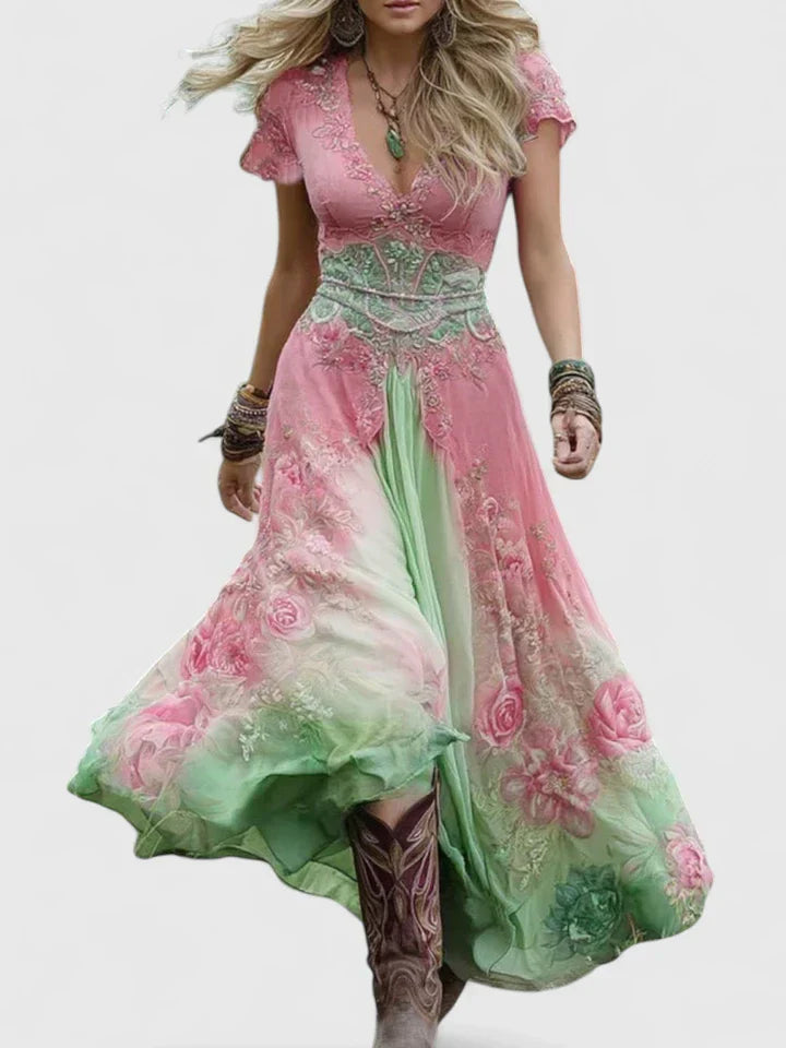 סידנה - שמלת מקסי אלגנטית