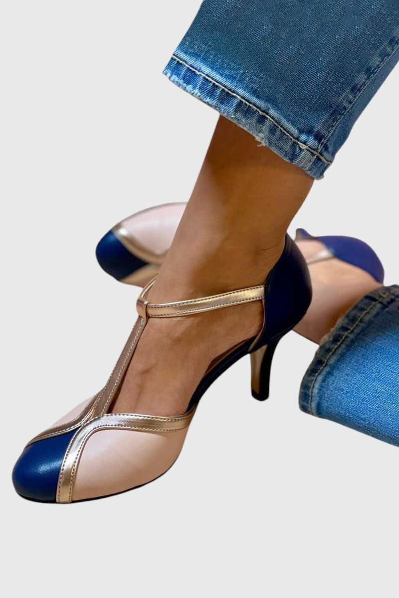 דנה - סנדלי עקב קלועים