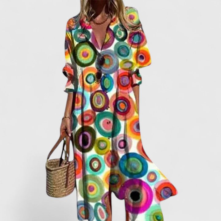 פולה - שמלת בוהו אלגנטית