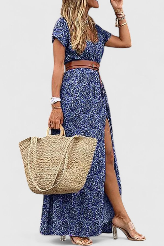 מילרינה - שמלת בגזרת A אלגנטית