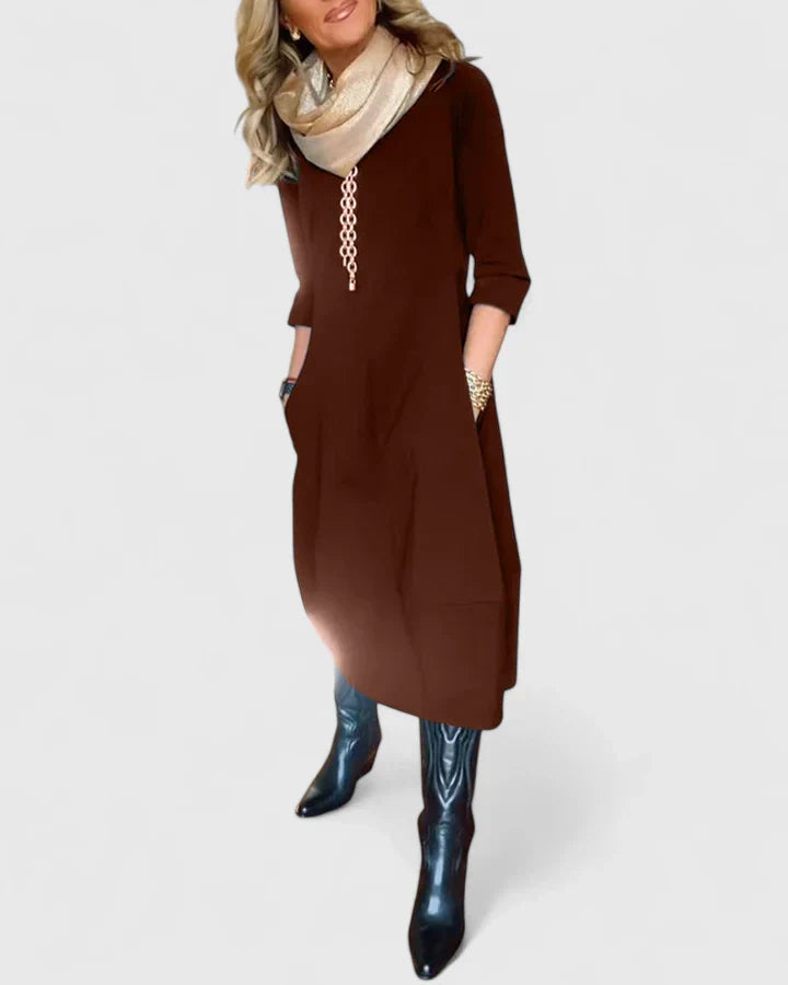 דנישקה - שמלת מידי אלגנטית