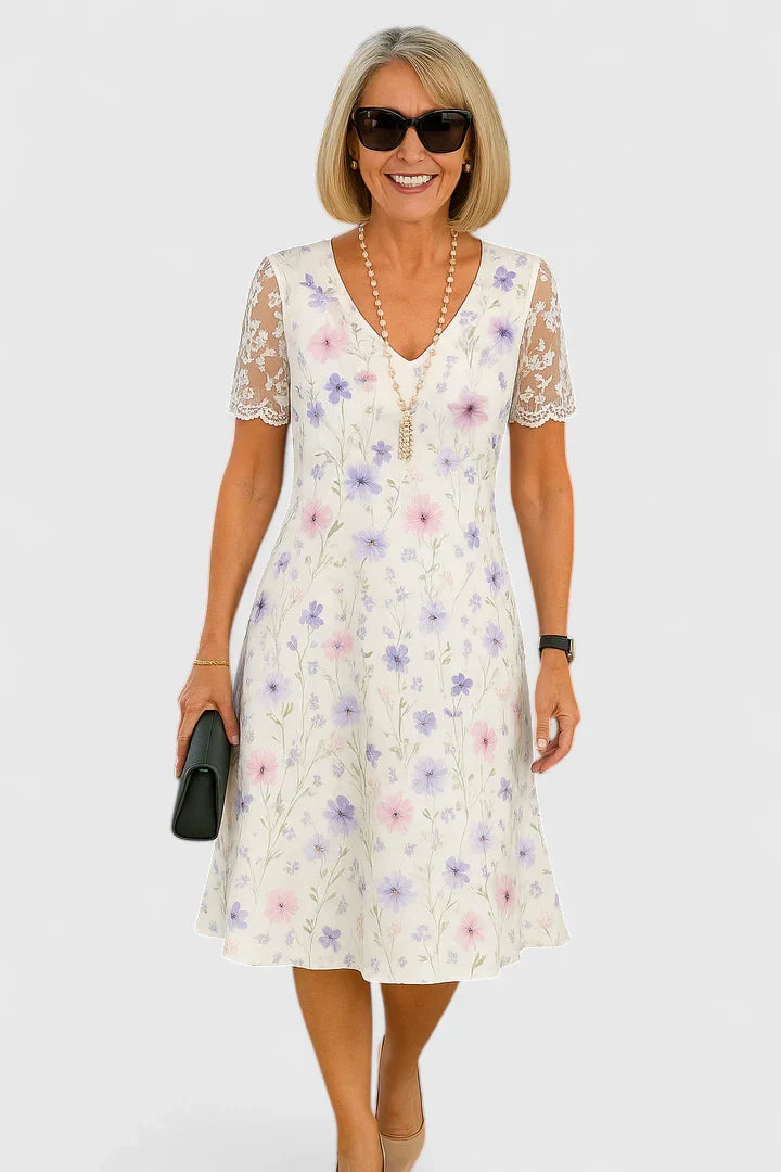 בריסלין - שמלת מידי אלגנטית