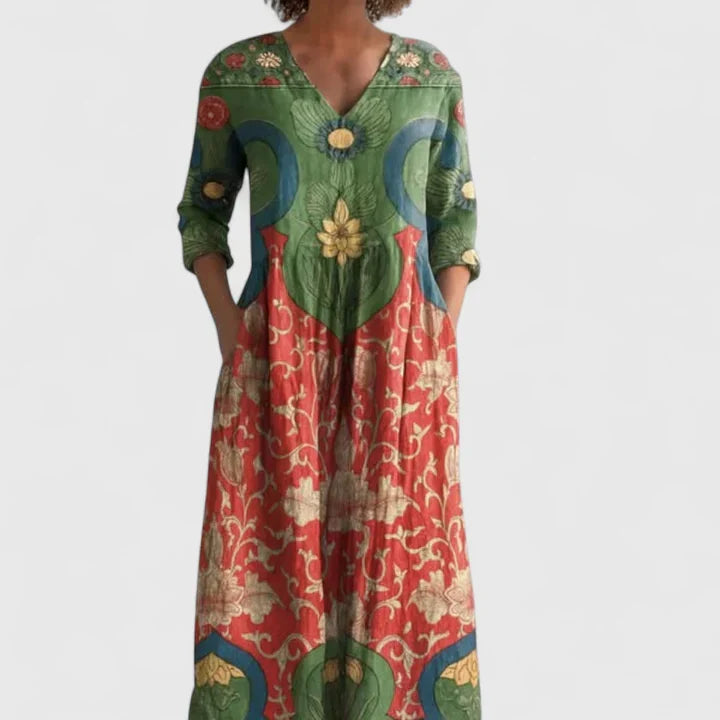 קימברה - שמלת מידי מתוחכמת