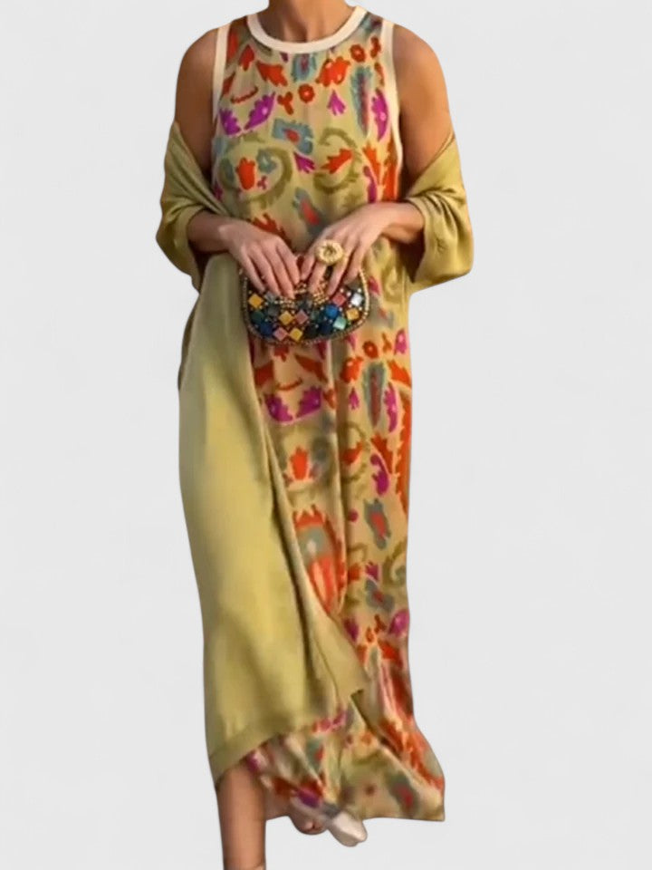 אנז'ליה - שמלה אלגנטית זורמת