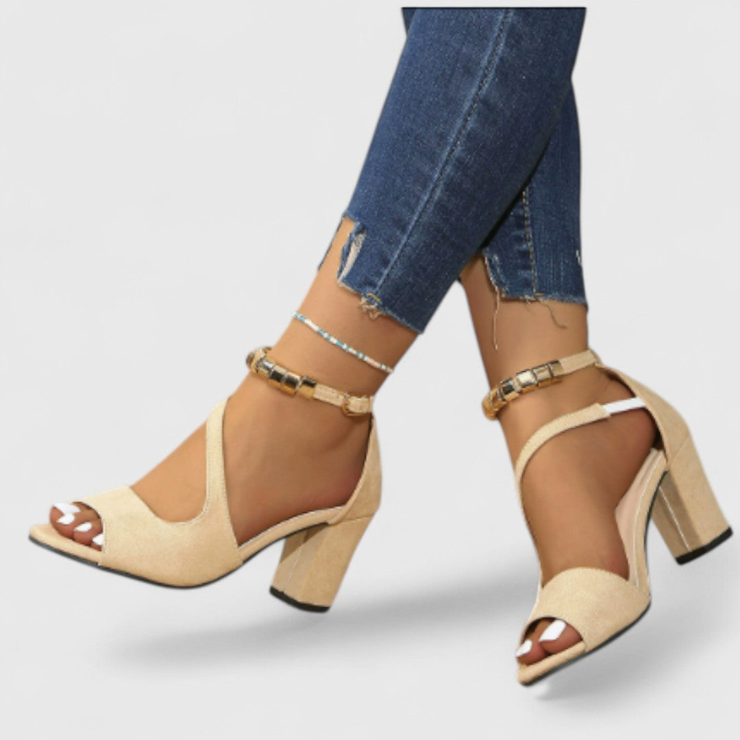 אלי - סנדלים אלגנטיים עם אצבעות חשופות לנשים