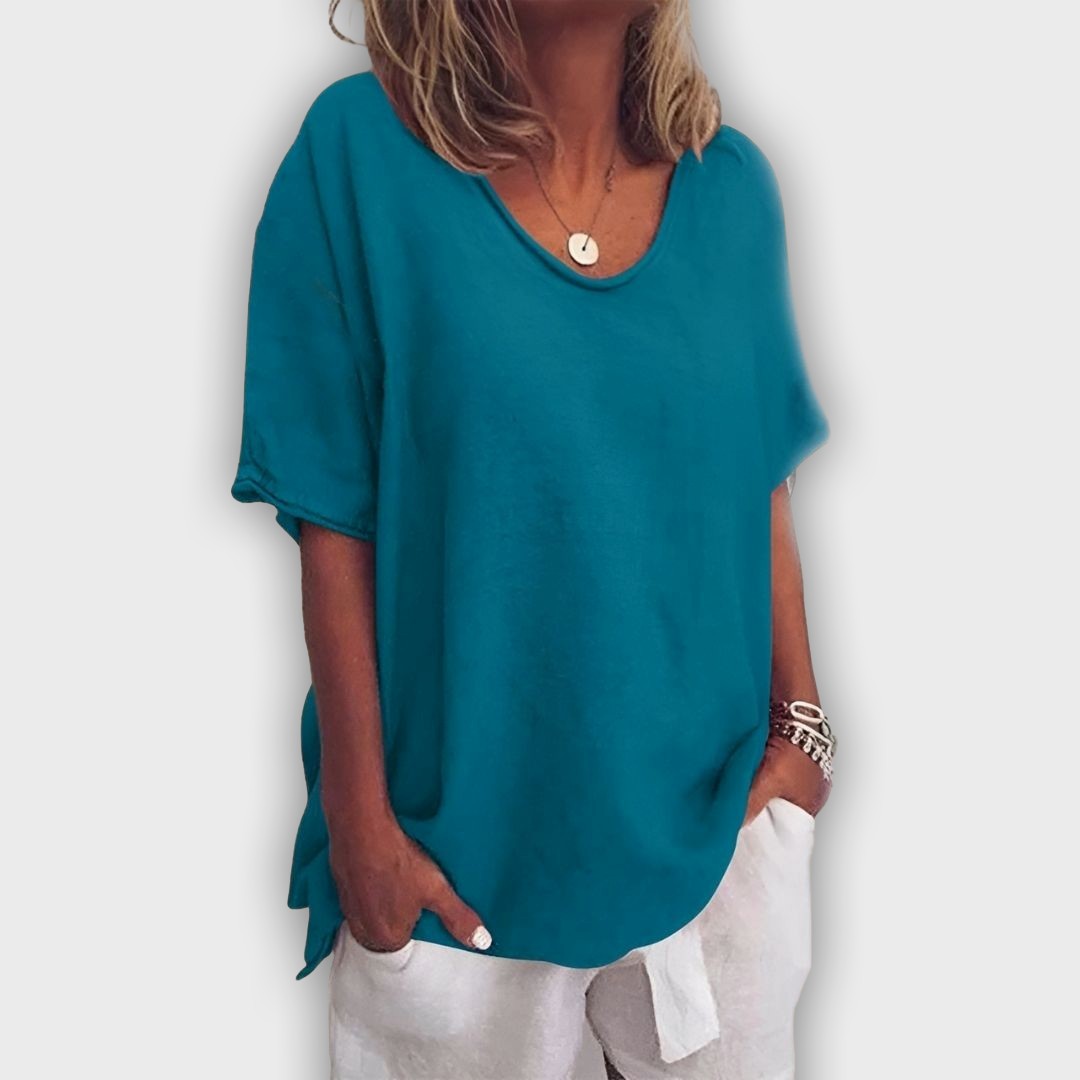 סאלי - חולצה נוחה לקיץ