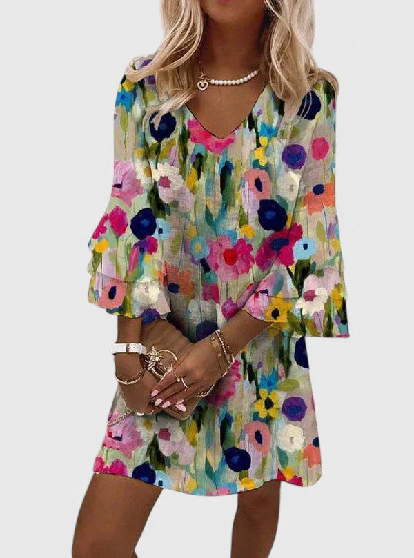 אלווירה - שמלת מיני אלגנטית