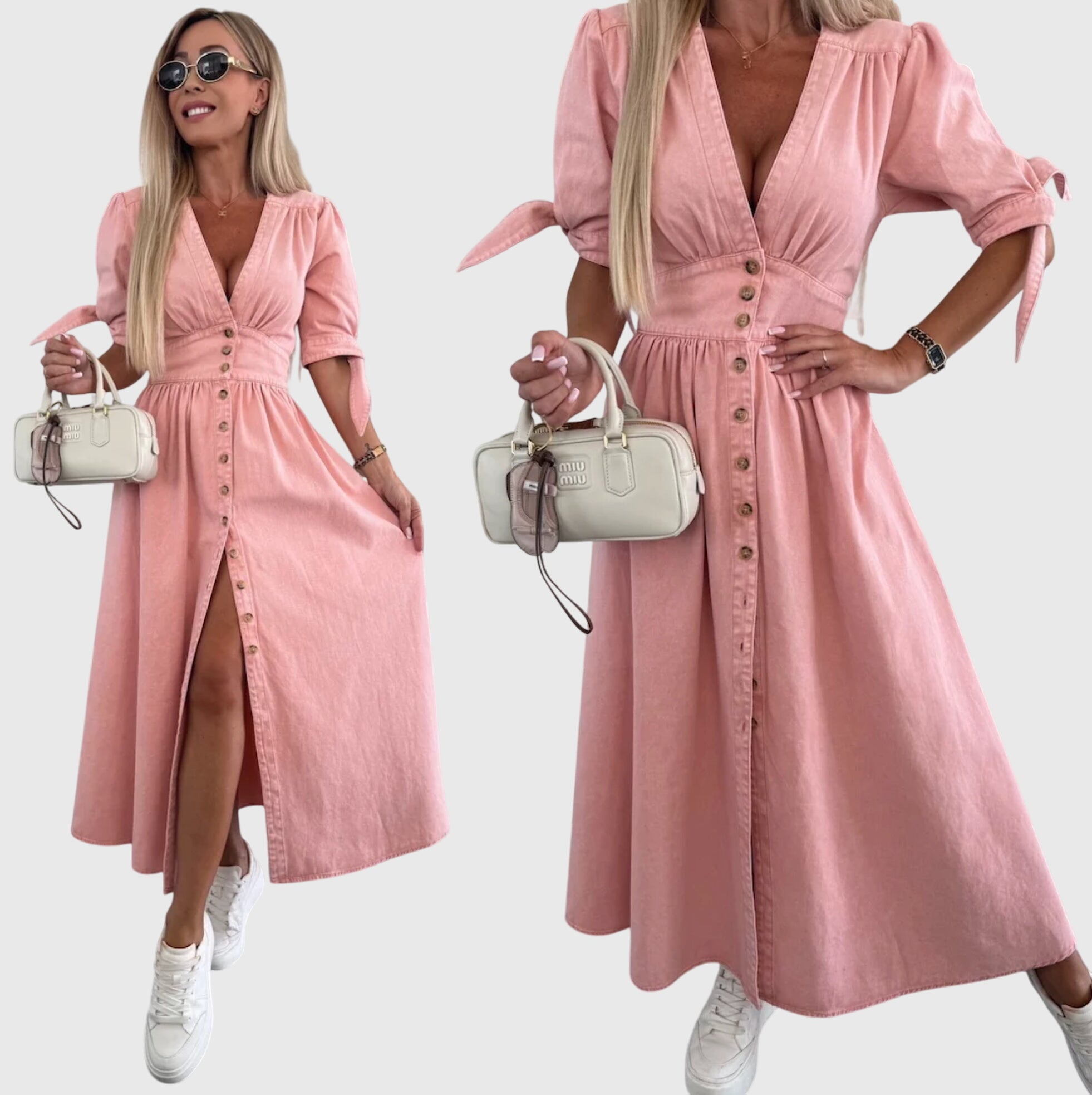 סופיה - שמלת דנים אלגנטית